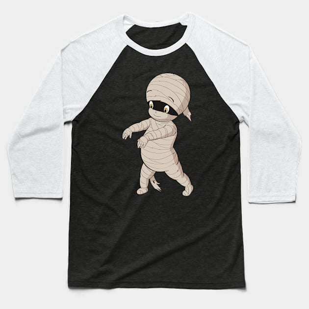 Little Mummy Baseball T-Shirt by KDave